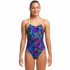 Funkita - Oyster Saucy - Girls Diamond Back One Piece -UK Swimsuit Sales 2024 funkita oyster saucy girls diamond back one piece 1