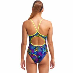 Funkita - Oyster Saucy - Girls Diamond Back One Piece -UK Swimsuit Sales 2024 funkita oyster saucy girls diamond back one piece 3
