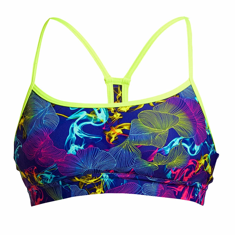 Funkita - Oyster Saucy - Ladies Swim Crop Top 4 Funkita - Oyster Saucy - Ladies Swim Crop Top - Image 2