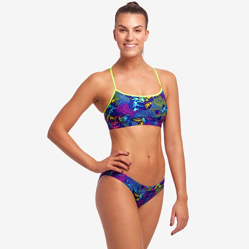 Funkita - Oyster Saucy - Ladies Swim Crop Top 7 Funkita - Oyster Saucy - Ladies Swim Crop Top - Image 5