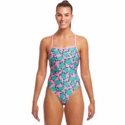 Funkita - Paddling Pink - Ladies Strapped In One Piece
