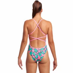 Funkita - Paddling Pink - Ladies Strapped In One Piece -UK Swimsuit Sales 2024 funkita paddling pink ladies strapped in one piece 3