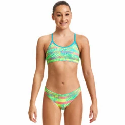 Funkita - Palm Free - Girls Racerback Two Piece