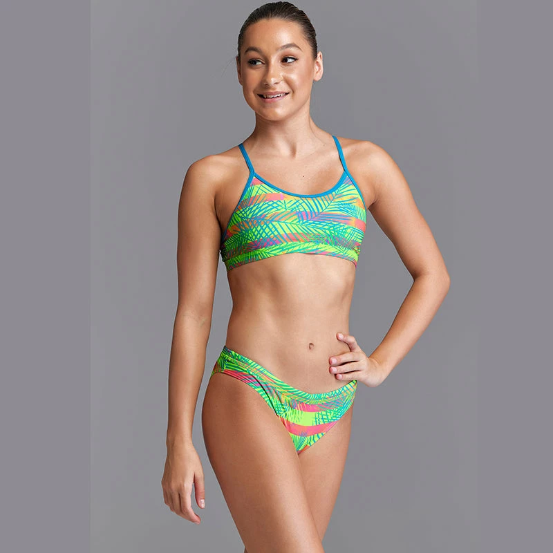 Funkita - Palm Free - Girls Racerback Two Piece 7 Funkita - Palm Free - Girls Racerback Two Piece - Image 5