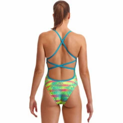Funkita - Palm Free - Ladies Strapped In One Piece -UK Swimsuit Sales 2024 funkita palm free ladies strapped in one piece 3