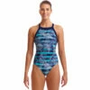 Funkita - Palm Pilot - Ladies Sky Hi One Piece -UK Swimsuit Sales 2024 funkita palm pilot ladies sky hi one piece 1
