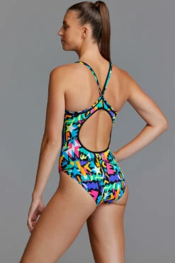 Funkita - Paper Cut - Ladies Diamond Back One Piece -UK Swimsuit Sales 2024 funkita paper cut ladies diamond back one piece 4