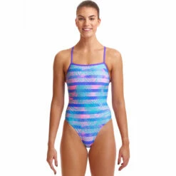 Funkita - Pastel Palm - Ladies Single Strength One Piece