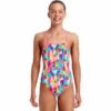 Funkita - Pastel Patch - Girls Strapped In One Piece -UK Swimsuit Sales 2024 funkita pastel patch girls strapped in one piece swimsuit 1