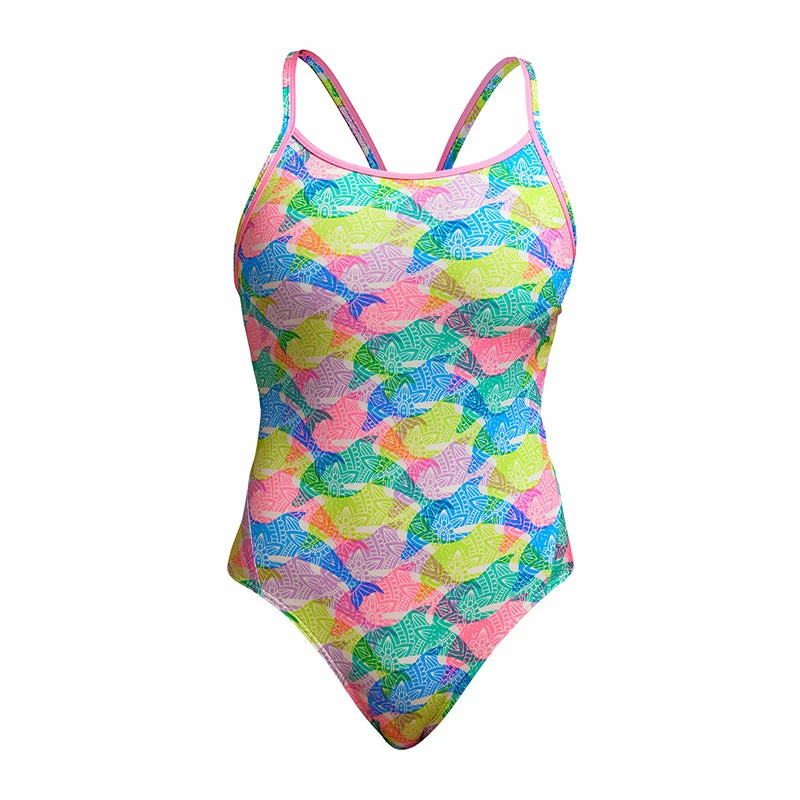 Funkita - Pastel Porpie - Ladies Eco Diamond Back One Piece 4 Funkita - Pastel Porpie - Ladies Eco Diamond Back One Piece - Image 2