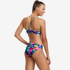 Funkita - Patch Panels - Ladies Sports Top -UK Swimsuit Sales 2024 funkita patch panels ladies sports top 4