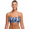 Funkita - Pengoo Parade - Ladies Sports Top -UK Swimsuit Sales 2024 funkita pengoo parade ladies sports top 1