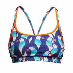 Funkita - Pengoo Parade - Ladies Sports Top -UK Swimsuit Sales 2024 funkita pengoo parade ladies sports top 2