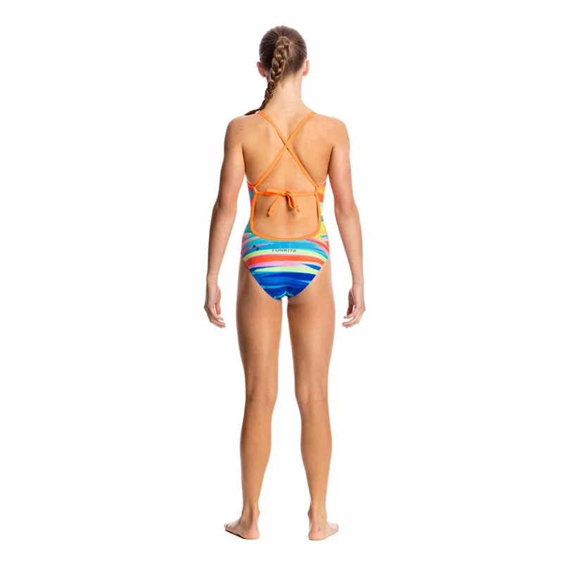 Funkita - Pina Colada - Girls Tie Me Tight One Piece 5 Funkita - Pina Colada - Girls Tie Me Tight One Piece - Image 3