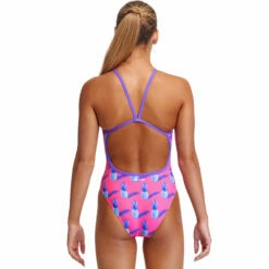 Funkita - Pine Time - Girls Single Strap One Piece -UK Swimsuit Sales 2024 funkita pine time girls single strap one piece 3