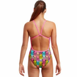 Funkita - Pino Punch - Girls Single Strap One Piece -UK Swimsuit Sales 2024 funkita pino punch girls single strap one piece 3