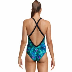 Funkita - Polar Lights - Ladies Sky Hi One Piece -UK Swimsuit Sales 2024 funkita polar lights ladies sky hi one piece 3
