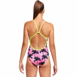 Funkita - Pop Palms - Ladies Single Strap One Piece -UK Swimsuit Sales 2024 funkita pop palms ladies single strap one piece 3