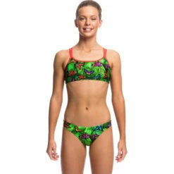 Funkita - Pretty Fly - Girls Criss Cross Two Piece