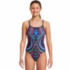 Funkita - Primal Night - Girls Diamond Back One Piece -UK Swimsuit Sales 2024 funkita primal night girls diamond back one piece 1
