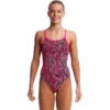Funkita - Safari Sunset - Girls Diamond Back One Piece -UK Swimsuit Sales 2024 funkita safari sunset girls diamond back one piece 0