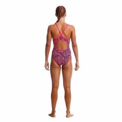 Funkita - Safari Sunset - Girls Diamond Back One Piece -UK Swimsuit Sales 2024 funkita safari sunset girls diamond back one piece 2