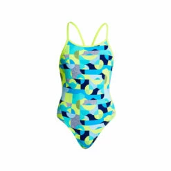 Funkita - Sand Storm - Girls Diamond Back One Piece -UK Swimsuit Sales 2024 funkita sand storm girls diamond back one piece 2