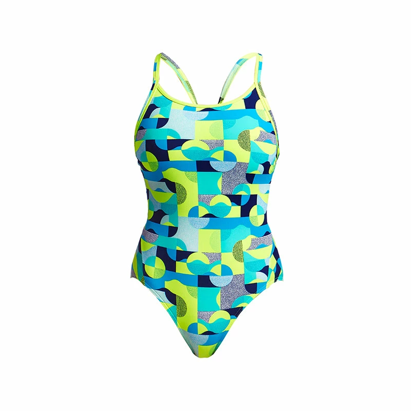 Funkita - Sand Storm - Ladies Diamond Back One Piece 4 Funkita - Sand Storm - Ladies Diamond Back One Piece - Image 2