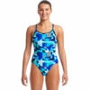Funkita - Sea Spray - Ladies Diamond Back One Piece -UK Swimsuit Sales 2024 funkita sea spray ladies diamond back one piece 1