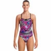 Funkita - Skull Swim - Ladies Strapped In One Piece -UK Swimsuit Sales 2024 funkita skull swim strapped in ladies one piece swimsuit 1