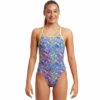 Funkita - Slug Hugs - Girls Eco Diamond Back One Piece -UK Swimsuit Sales 2024 funkita slug hugs girls eco diamond back one piece 1