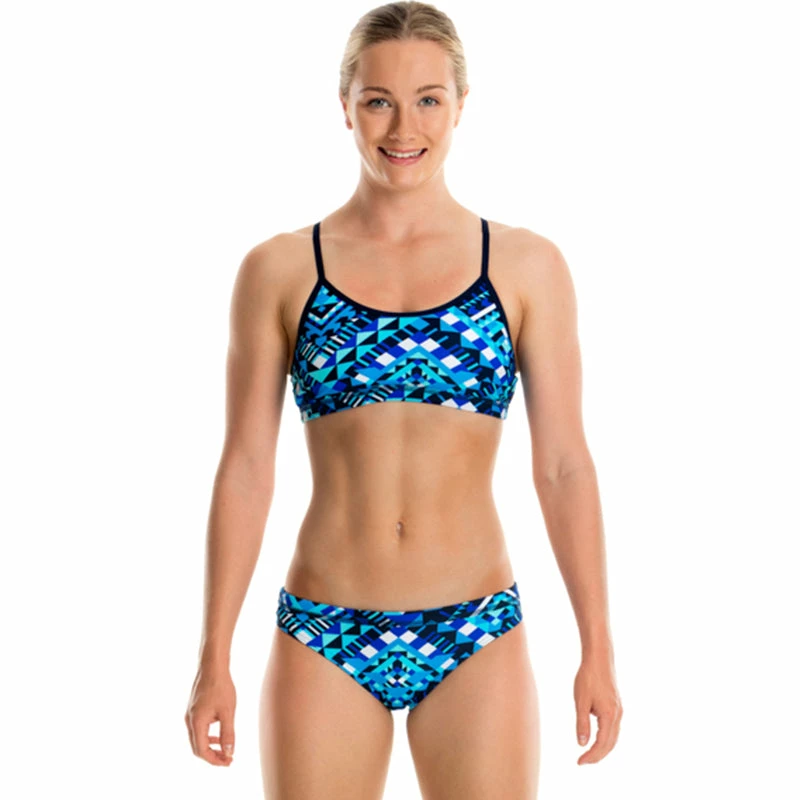 Funkita - Speed Boxer - Girls Racerback Two Piece 3 Funkita - Speed Boxer - Girls Racerback Two Piece
