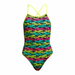 Funkita - Speed Cheat - Girls Eco Strapped In One Piece -UK Swimsuit Sales 2024 funkita speed cheat girls eco strapped in one piece 2