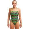 Funkita - Speed Cheat - Ladies Eco Strapped In One Piece -UK Swimsuit Sales 2024 funkita speed cheat ladies eco strapped in one piece 1