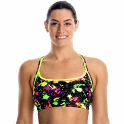 Funkita - Splatter Attack - Ladies Sports Top