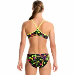 Funkita - Splatter Attack - Girls Racerback Two Piece -UK Swimsuit Sales 2024 funkita splatter attack racerback girls two piece 3