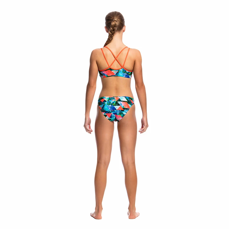 Funkita - Split Scene - Girls Criss Cross Two Piece 5 Funkita - Split Scene - Girls Criss Cross Two Piece - Image 3