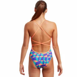 Funkita - Stacked Candy - Girls Strapped In One Piece -UK Swimsuit Sales 2024 funkita stacked candy girls strapped in one piece 3