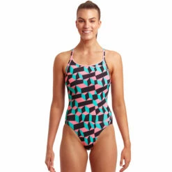 Funkita - Step Up - Ladies Diamond Back One Piece