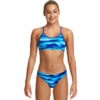 Funkita - Storm Buoy - Girls Eco Racerback Two Piece -UK Swimsuit Sales 2024 funkita storm buoy girls eco racerback two piece 1