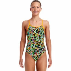 Funkita - Strapped In - Girls Diamond Back One Piece