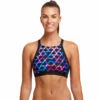 Funkita - Strapping - Ladies Hi Light Swim Top