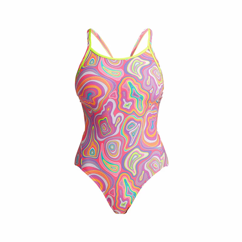 Funkita - Sugar Highs - Ladies Diamond Back One Piece 4 Funkita - Sugar Highs - Ladies Diamond Back One Piece - Image 2