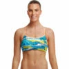Funkita - Summer Bay - Ladies Eco Swim Crop Top -UK Swimsuit Sales 2024 funkita summer bay ladies eco swim crop top 1