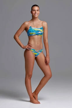 Funkita - Summer Bay - Ladies Eco Swim Crop Top -UK Swimsuit Sales 2024 funkita summer bay ladies eco swim crop top 5