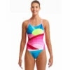 Funkita - Summit Sunset - Ladies Diamond Back One Piece -UK Swimsuit Sales 2024 funkita summit sunset ladies diamond back one piece 1