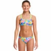 Funkita - Swirl Stopper - Girls Criss Cross Two Piece