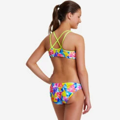 Funkita - Swirl Stopper - Girls Criss Cross Two Piece -UK Swimsuit Sales 2024 funkita swirl stopper girls criss cross two piece 4