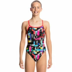 Funkita - Test Signal - Girls Single Strap One Piece