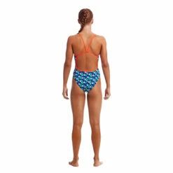 Funkita - Touche - Girls Eco Single Strap One Piece -UK Swimsuit Sales 2024 funkita touche girls eco single strap one piece 2